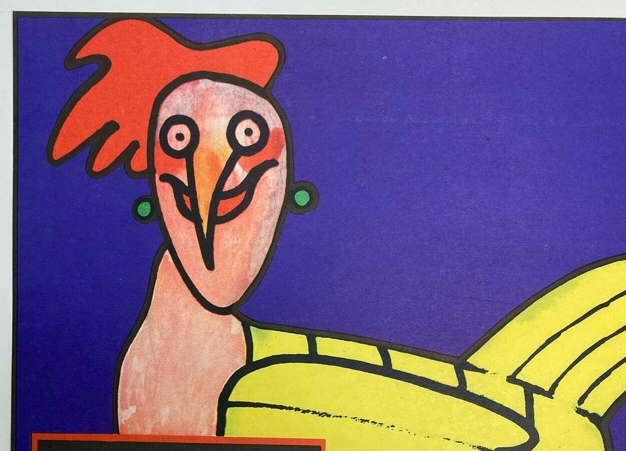 Movie Poster, The Golden Hen, Karel Vaca, 1980 photo vinterior