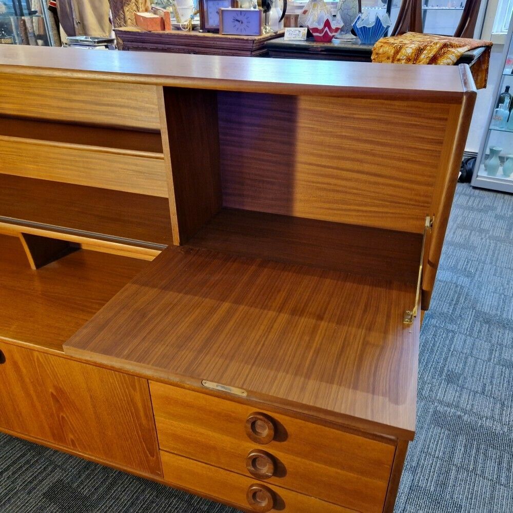 1960s Portwood Teak Highboard, Vintage photo vinterior