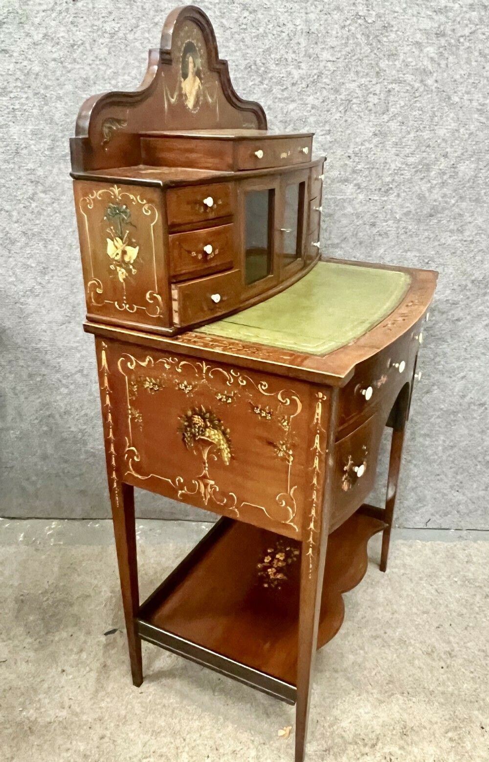 Beautiful Edwardian Ladies Desk Bonheur Du Jour photo Furniture