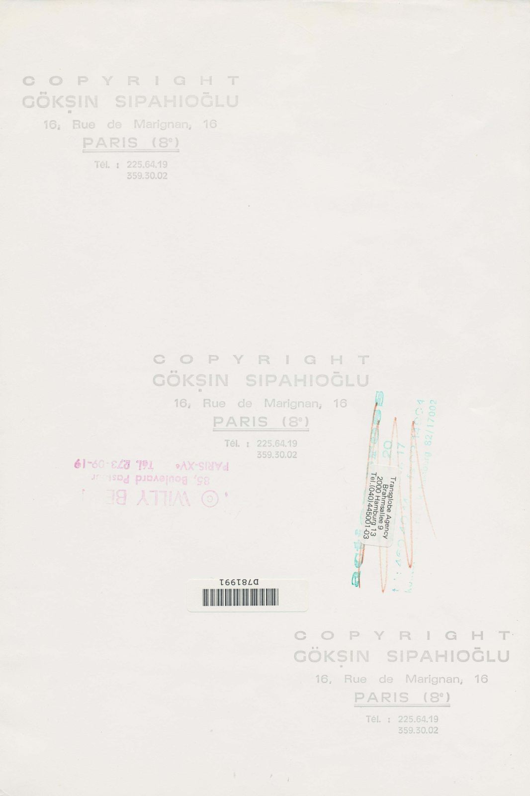 Göksin Sipahioglu Jackie Kennedy, Paris, France, 1970s 1970s photo Art