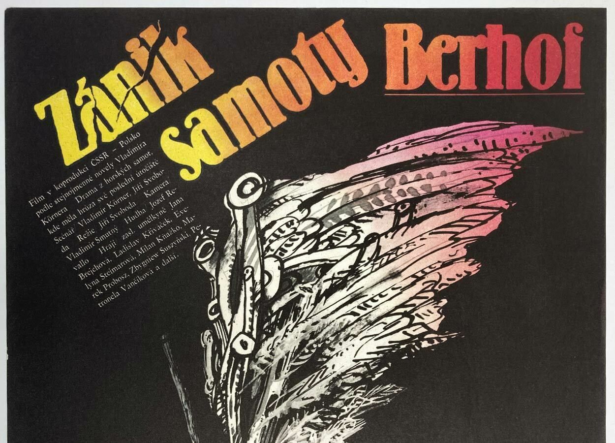 Movie Poster, The Downfall Of The Secluded Berhof, Petr Poš, 1984 photo for sale