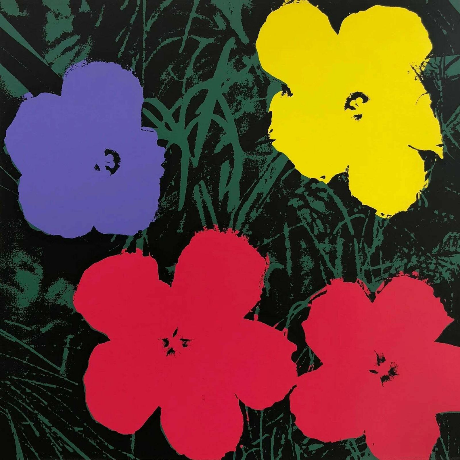 Andy Warhol (Sunday B. Morning) Flowers 11:73