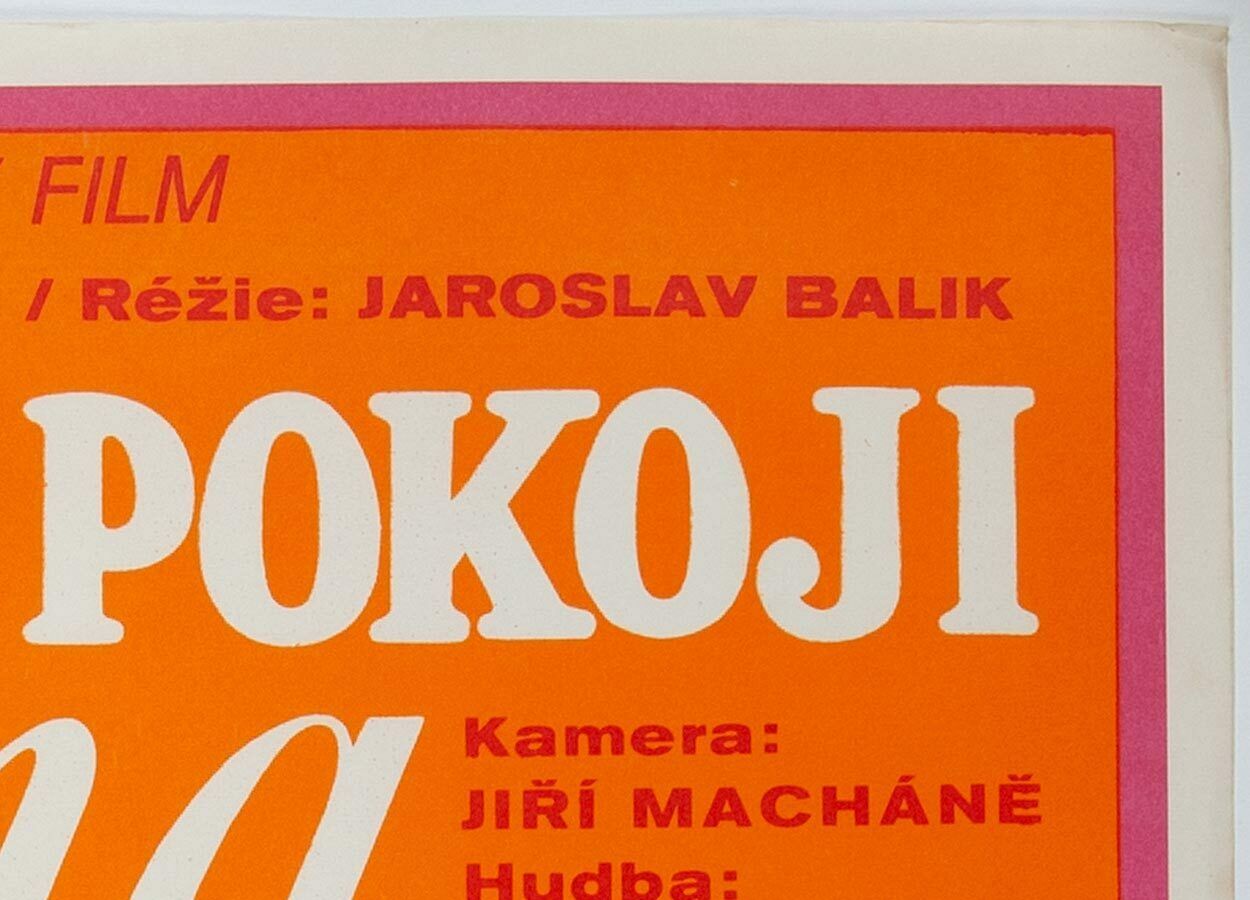 Movie Poster, Woman In Every Room, Vasil Miovský, 1974 photo vintage