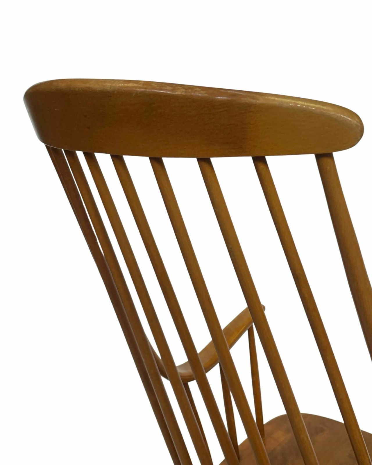 Lena Larsson For Nesto 'Grandessa' Scandinavian Rocking Chair, 1958 photo vinterior