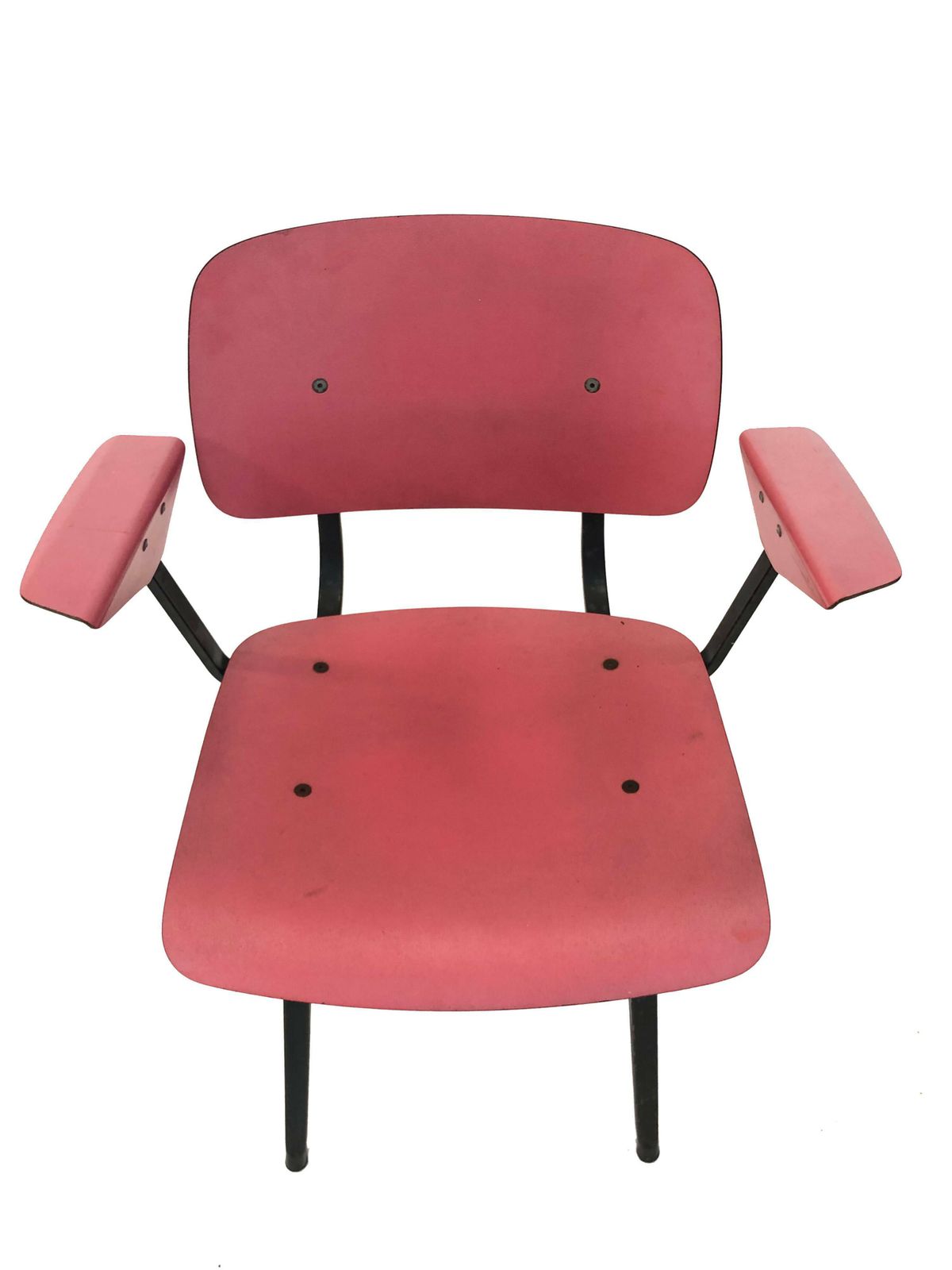 photo buy Set Of 4 Friso Kramer Revolt Chairs First Edition With Armrests