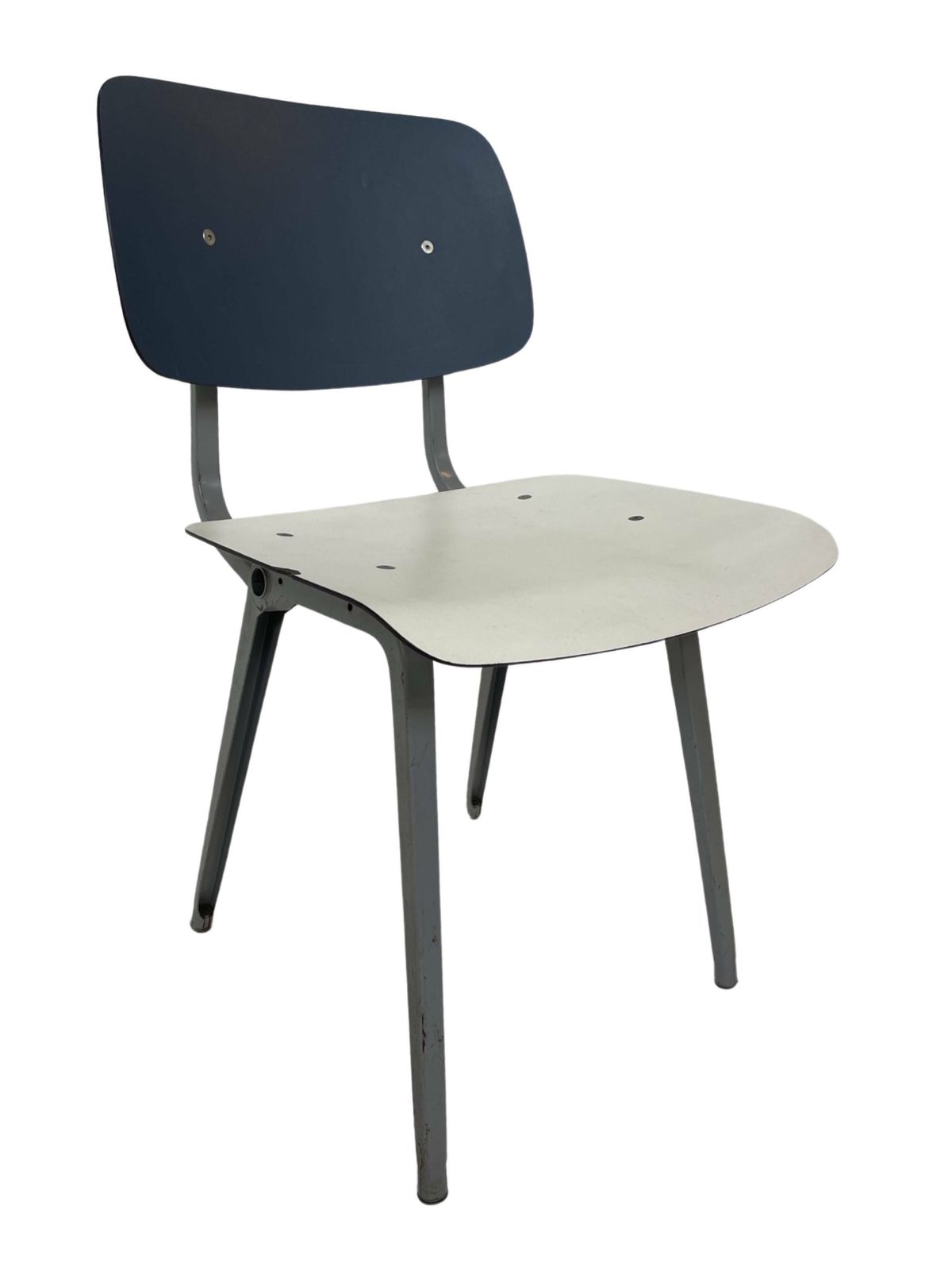 Vintage Friso Kramer Revolt Chair For Ahrend De Cirkel 1960 Bi Colour photo 275.0