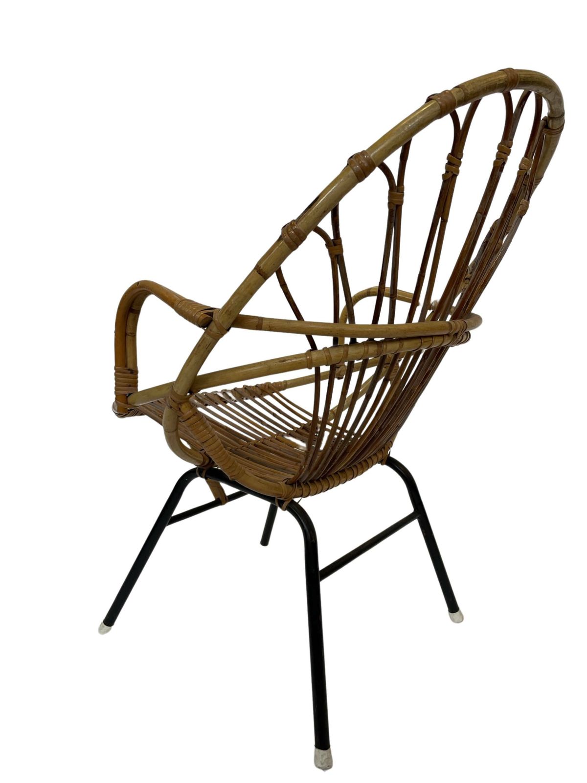 photo furniture Rattan Chair By Dirk Van Sliedregt Rohe Noordwolde 1960 In The Netherlands