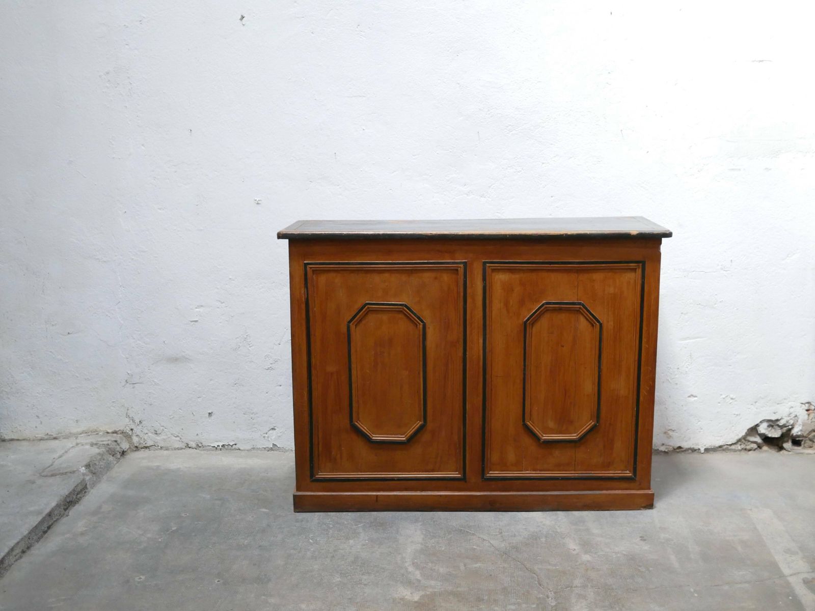 Antique Wooden Counter Trade Furniture photo for sale