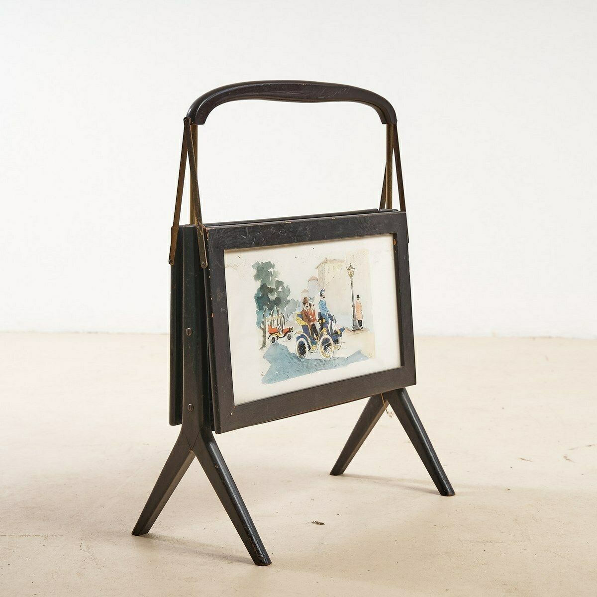Magazine Holder From The 50's, 1950s photo furniture