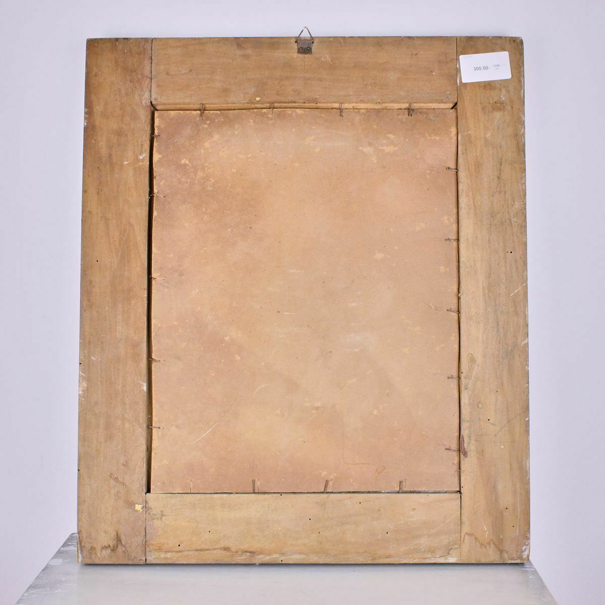 Painting From 19th Century On Metal Plate photo for sale