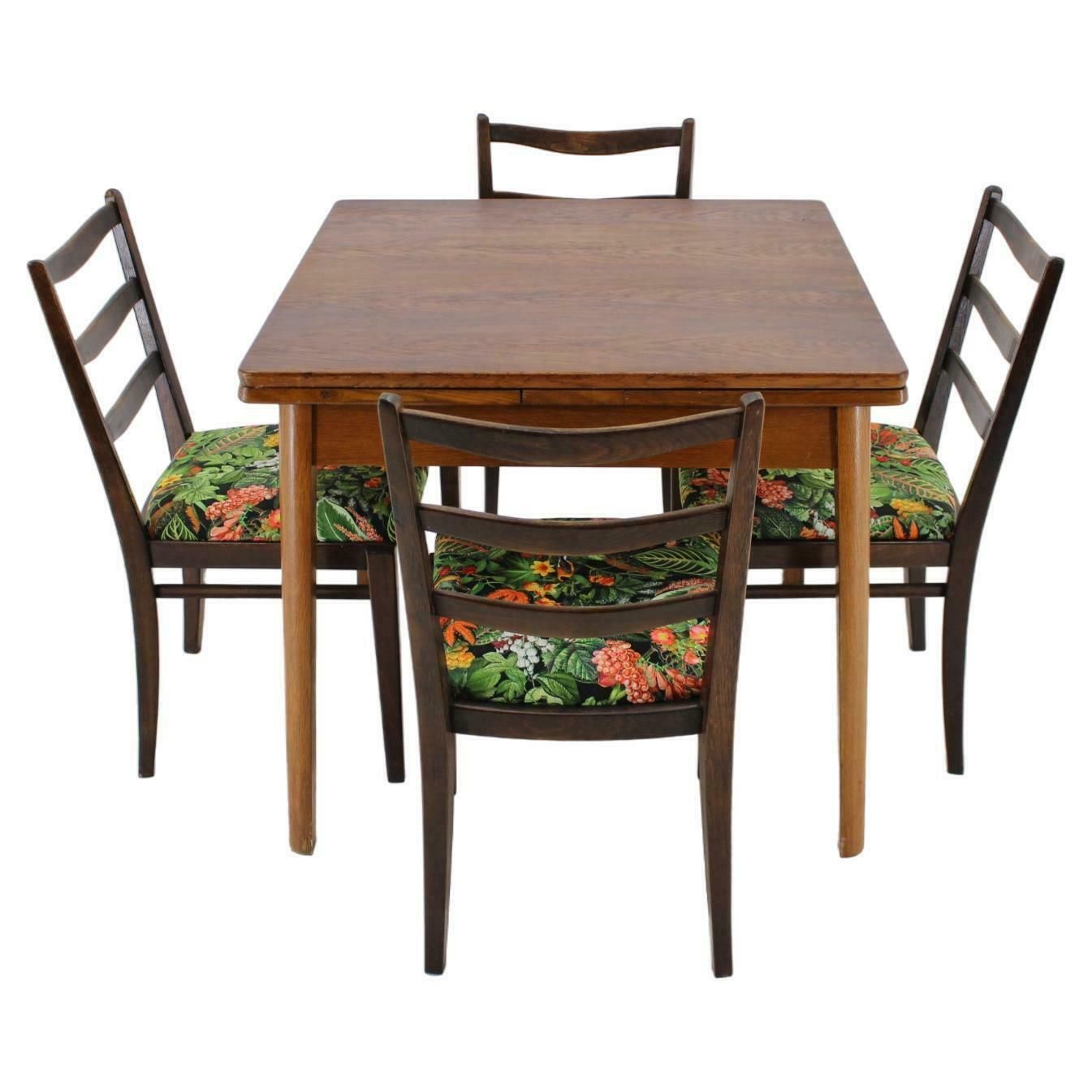 1950s Dining Room Set By Jitona, Czechoslovakia