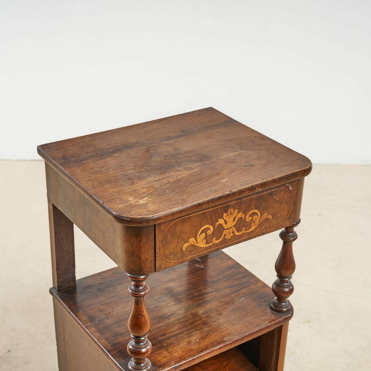 Walnut Bedside Table photo furniture