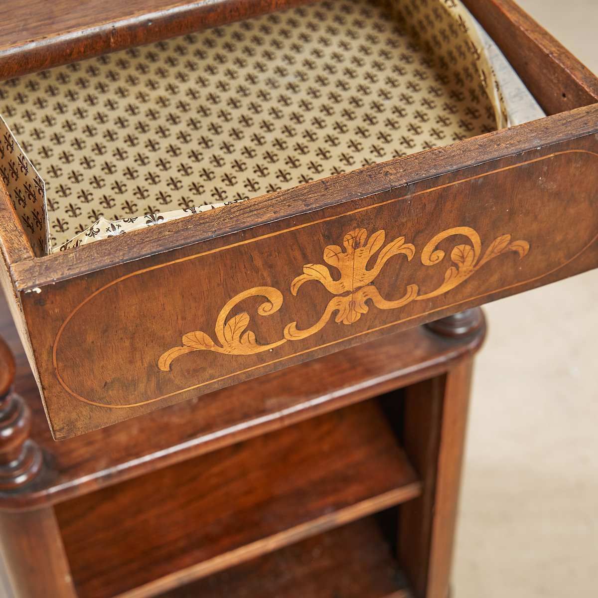 Walnut Bedside Table photo 315.0