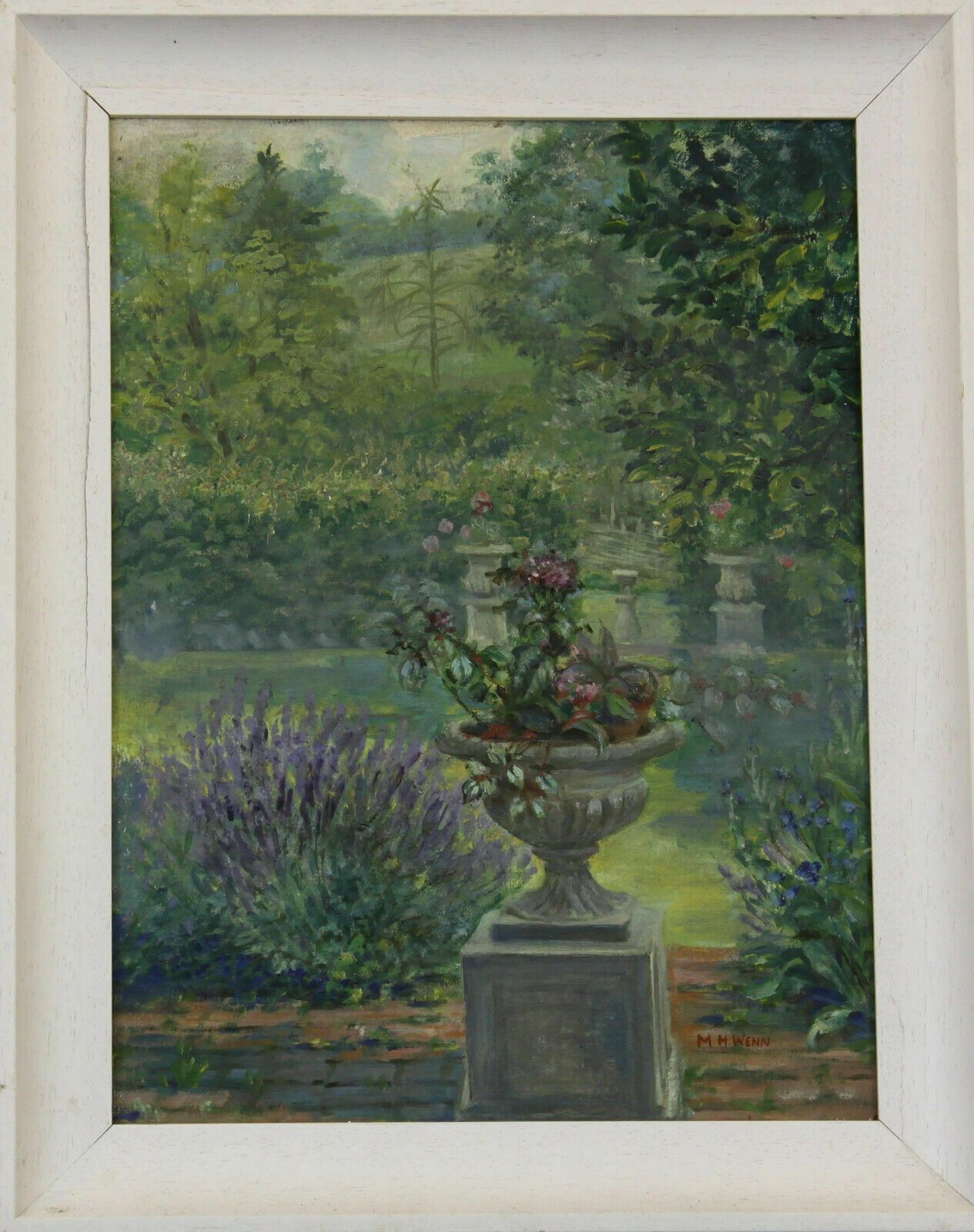 Oil On Canvas By Margaret H Wenn. Titled "Larene, Summer"