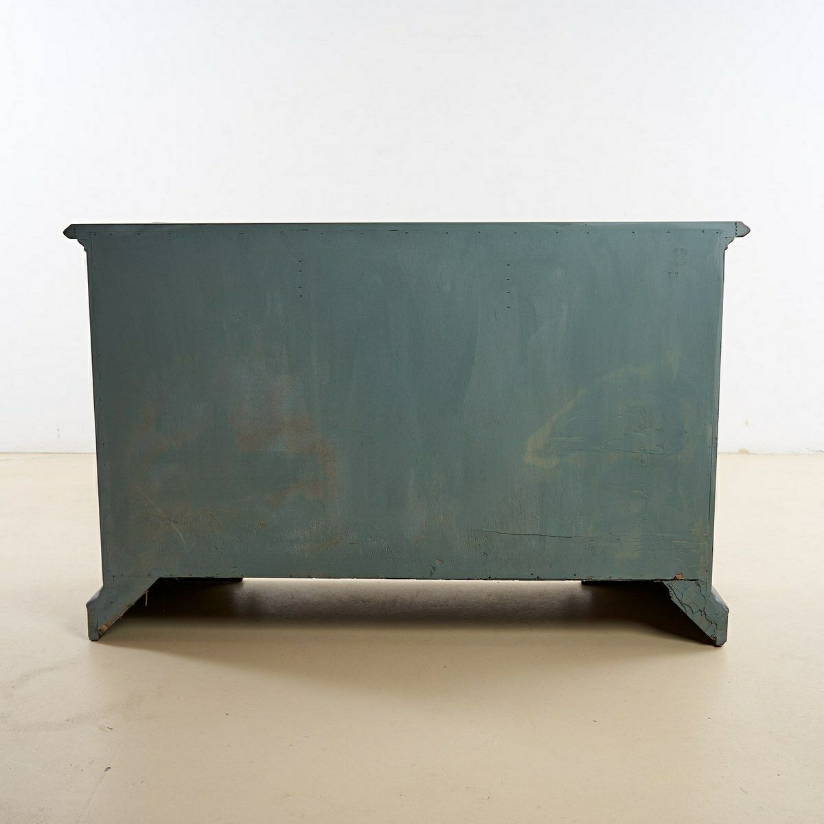 Gray Wooden Sideboard photo vintage