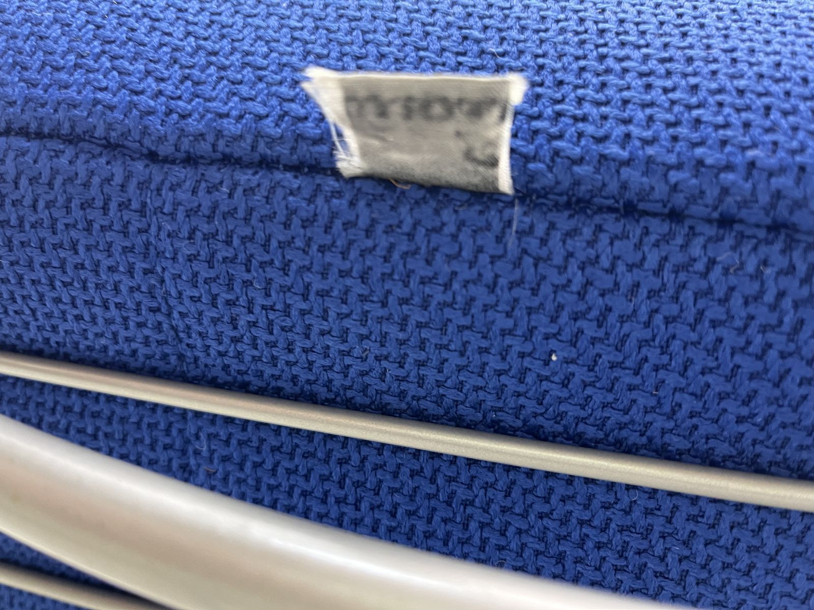 Vintage Blue Volare 2 Seater Sofa By Jan Armgard For Leolux photo for sale