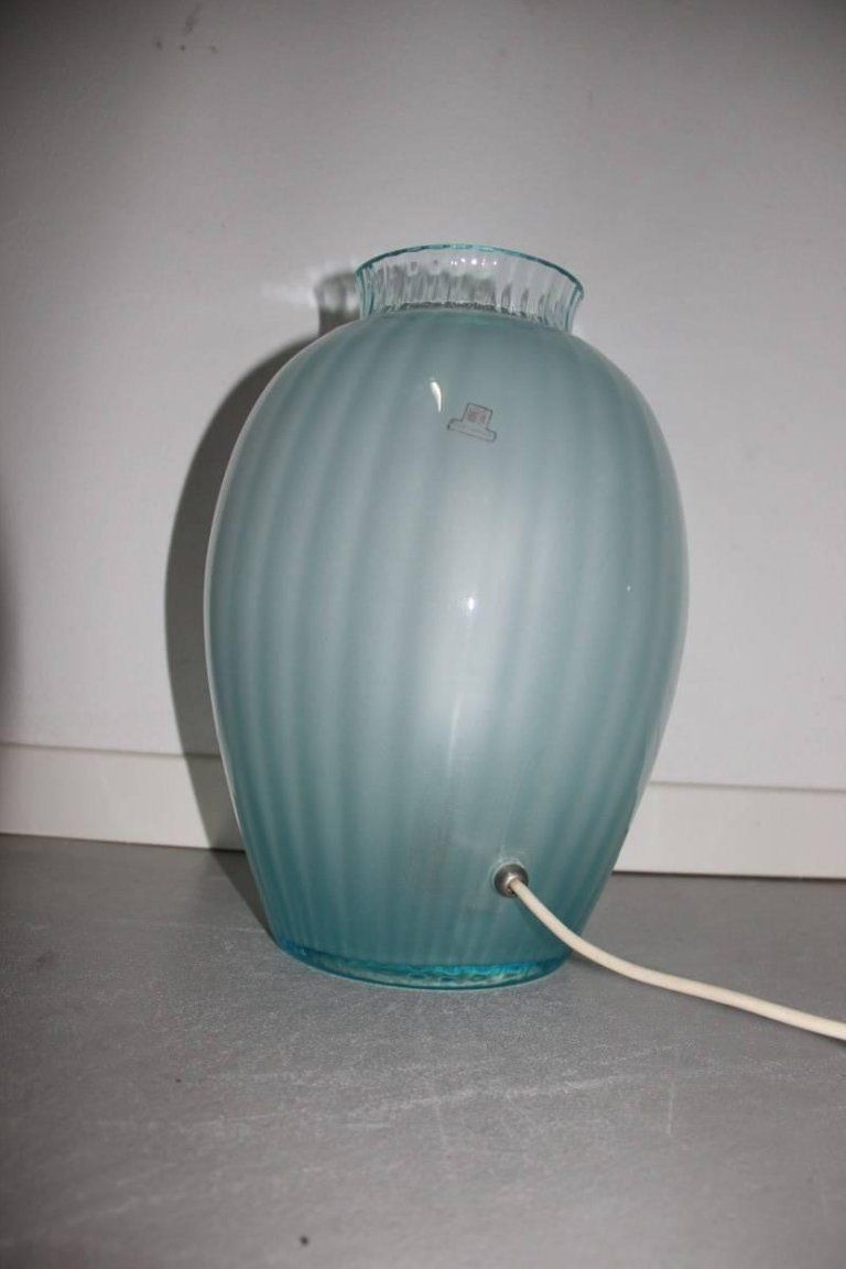 Table Lamp In The Shape Of Vase Carlo Moretti Murano Art Glass, 1970 photo 1095.0