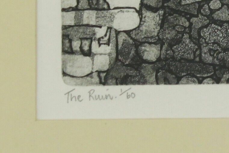 Limited Edition Print By Valma Cheffins. Titled "The Ruin" photo Art