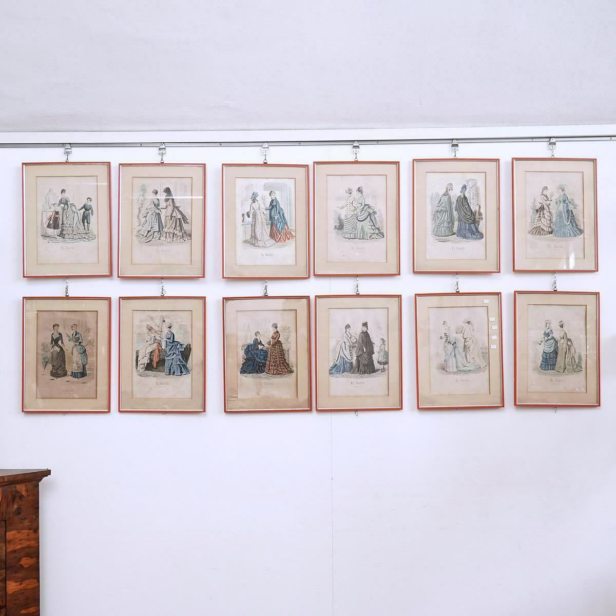 Watercolored Woodwork Paintings Of The 800 12pcs