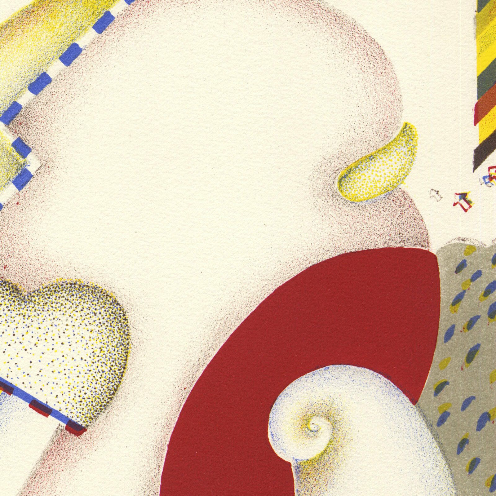 Finely Printed Signed 70s Surreal Lithograph: Jörg Remé, “Von Den Stunden (From The Hours) #4”, 1972 photo for sale