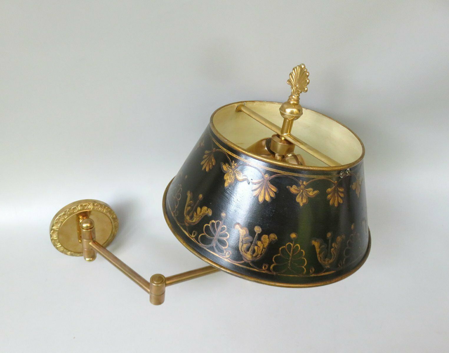 Extraordinary Wall Lights Bouillotte In Bronze Gilded, France, 1970s, Set Of 2 photo buy
