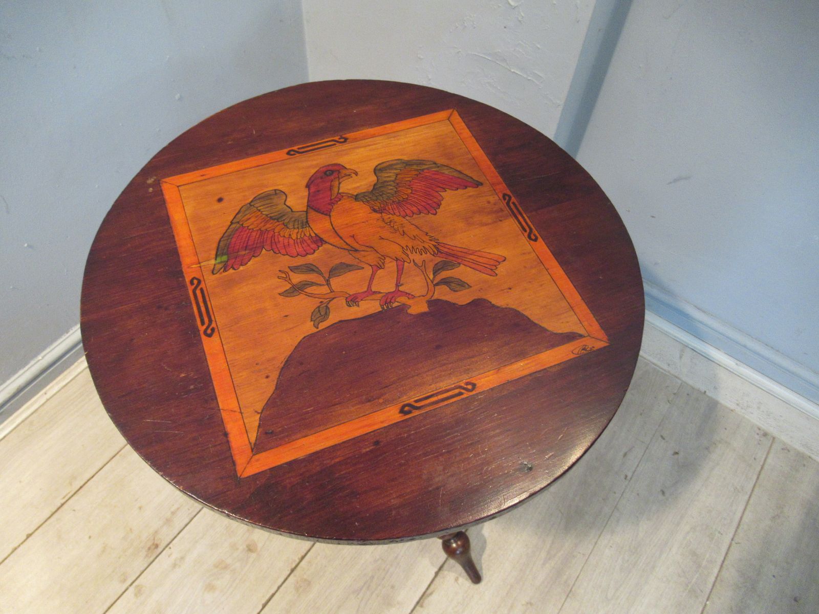 Late Victorian   Round  Gypsy Style Table photo vinterior