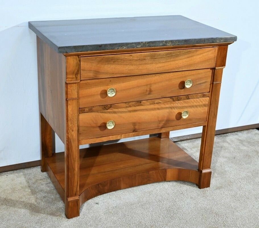 Small Property Chest Of Drawers In Walnut, Directoire Period – Early 19th Century photo for sale