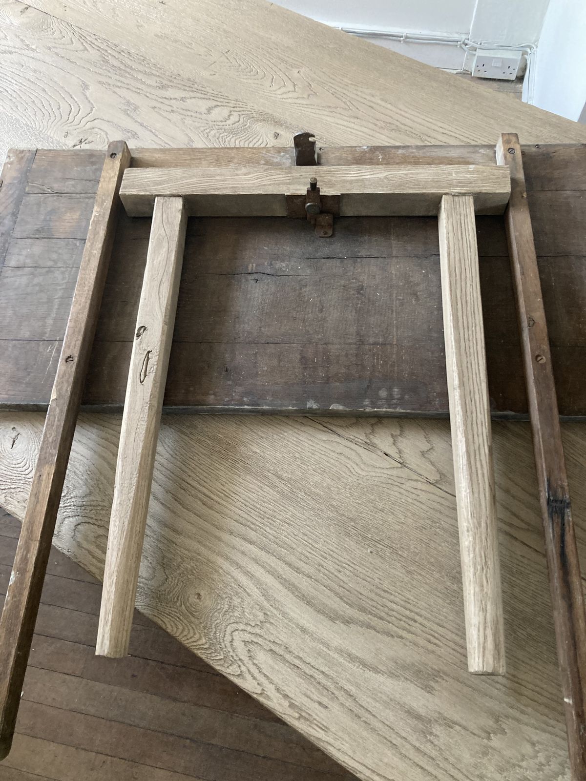 Large19th Century Farmhouse Table photo furniture