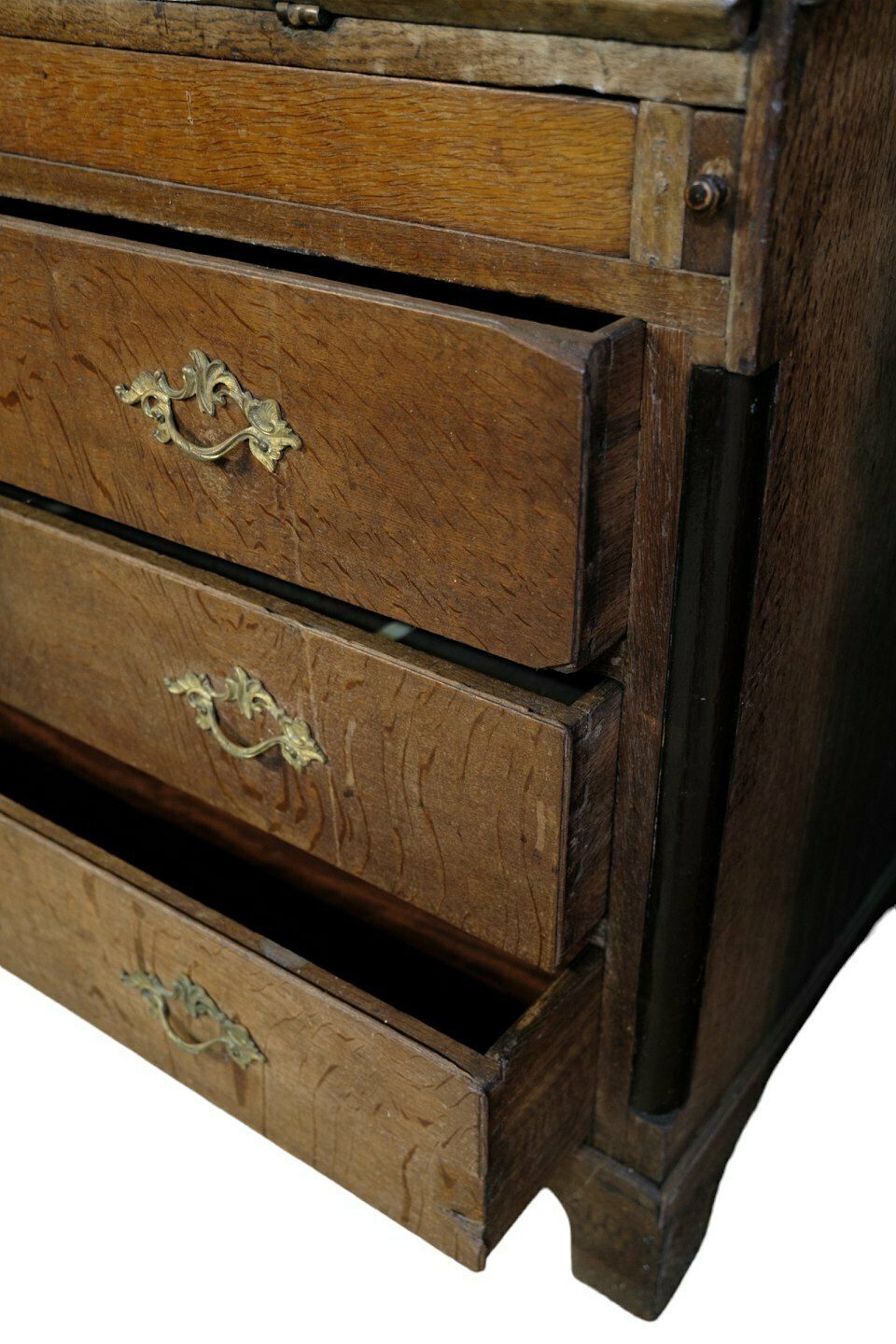 Chatol In Oak  & Brass, England From 1840s photo 1240.0