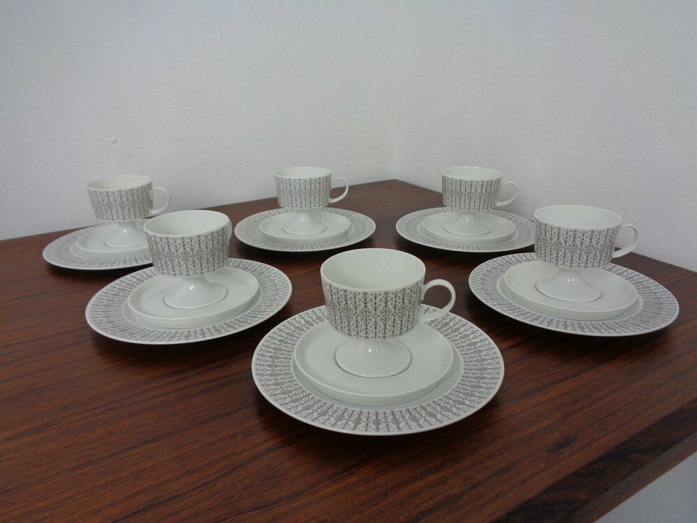 Coffee Service By Tapio Wirkkala For Rosenthal, 1960s, Set Of 28 photo Home Decor