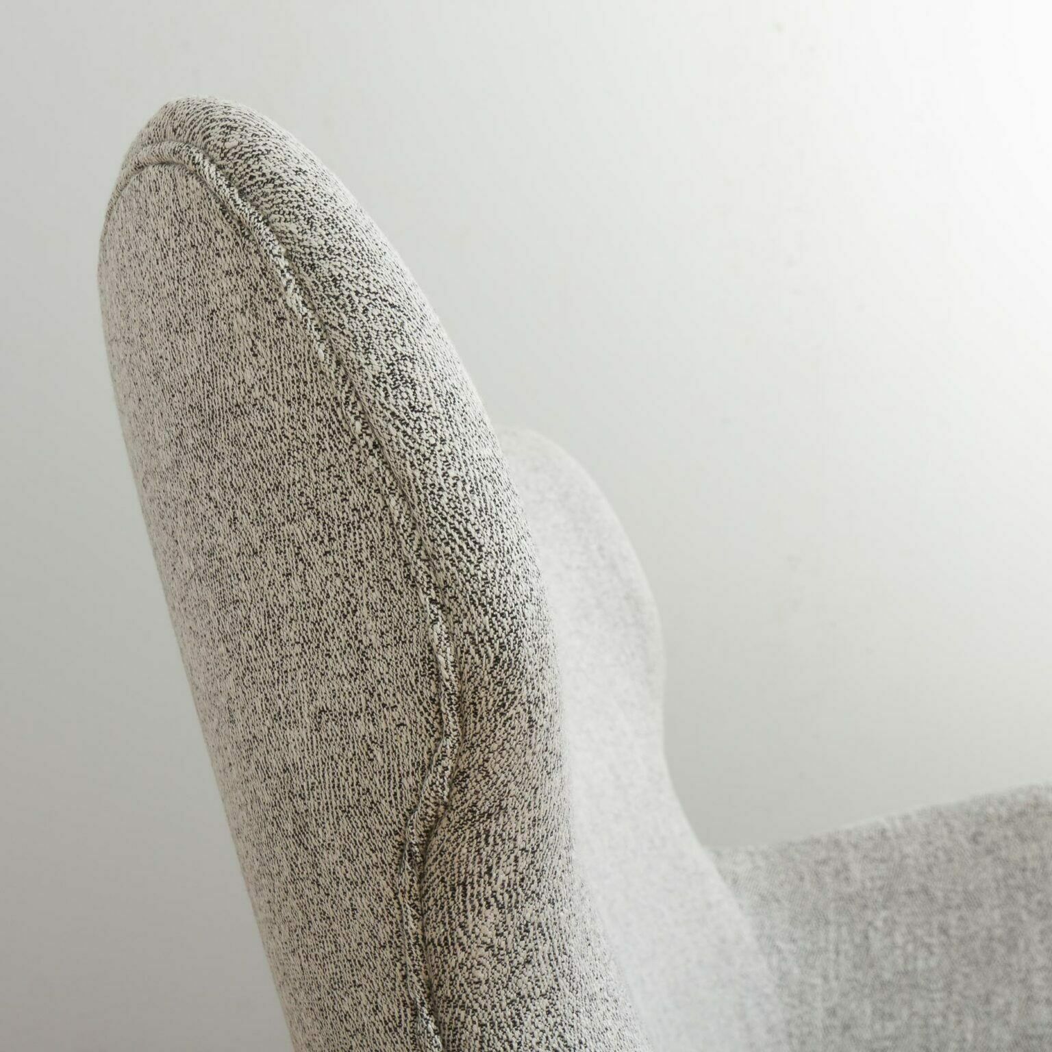 photo furniture Pair Of Reupholstered Italian Lounge Armchairs In Gio Ponti Style, 1950s