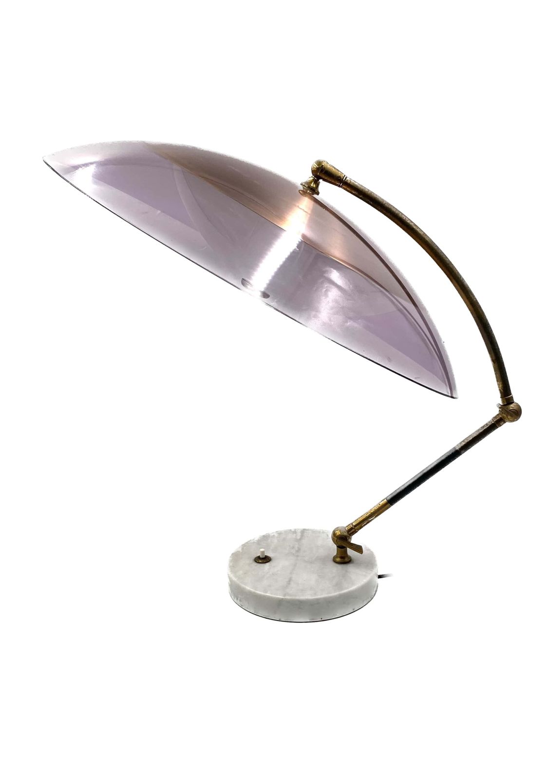 photo vintage Stilux, Mod. Orleans Dome Table Lamp, Stilux Milano Italy, 1955
