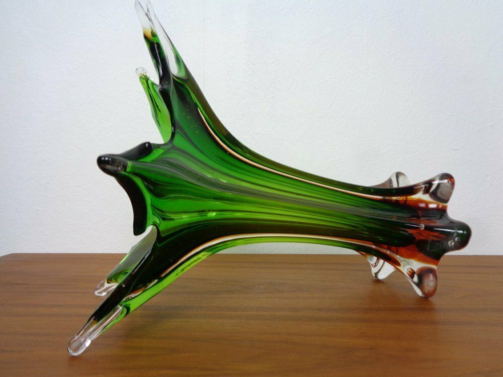 photo furniture Murano Sommerso Glass Vase  1960s