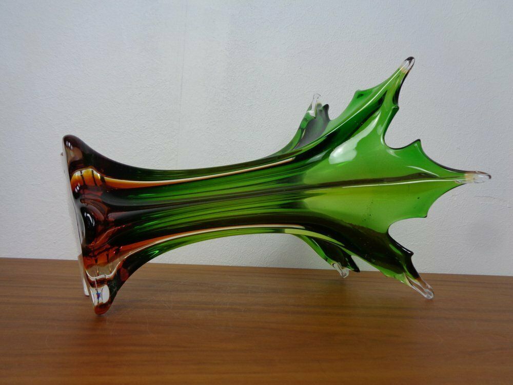photo buy Murano Sommerso Glass Vase  1960s