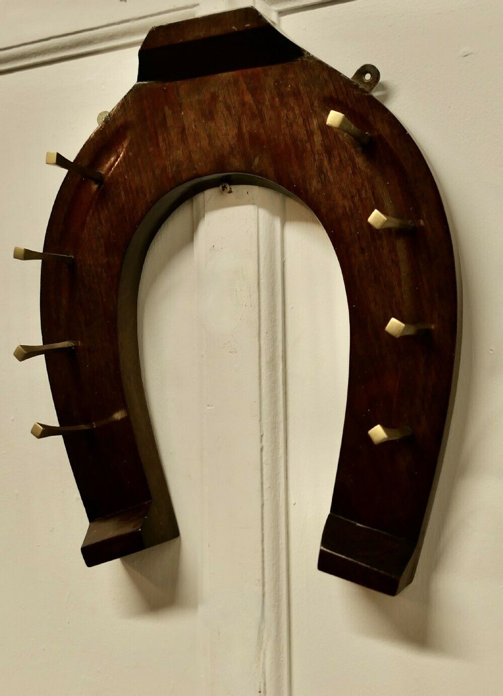 Irish Horseshoe Coat And Tack Rack By B Mcmullen photo buy
