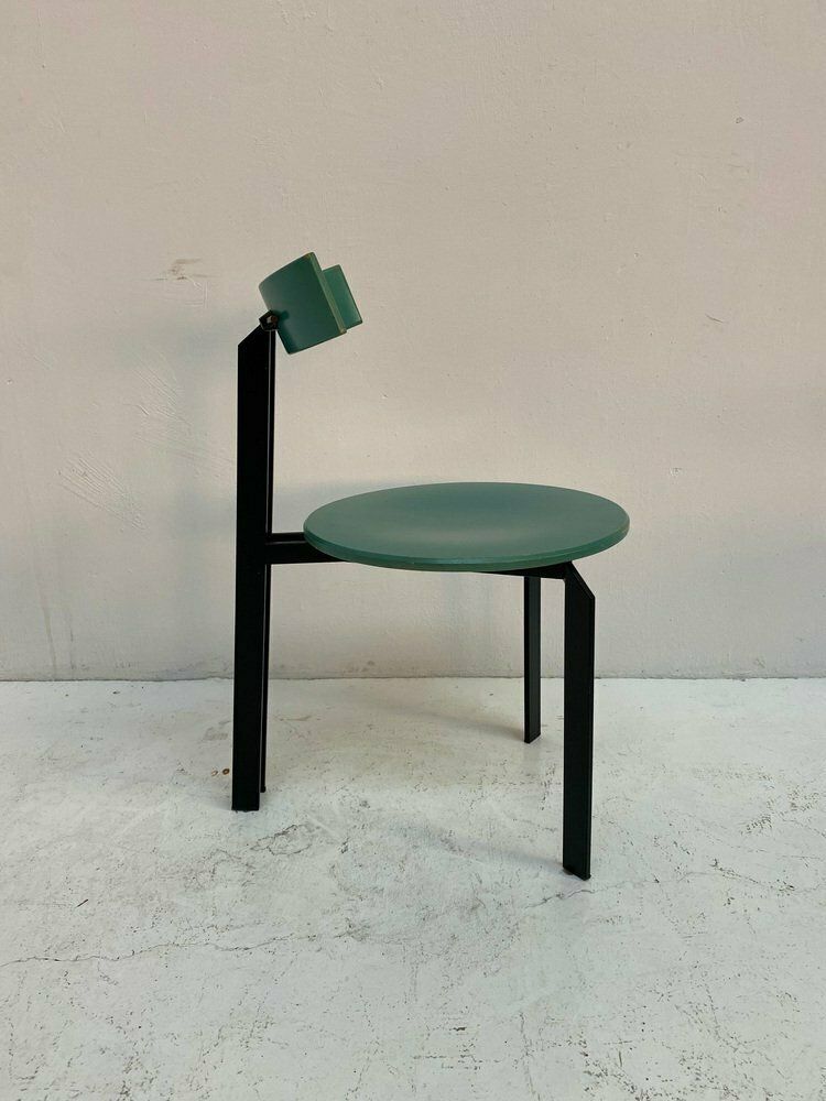 Zeta Turquoise Dining Chairs By Harvink, 1980s, Set Of 4 photo vintage