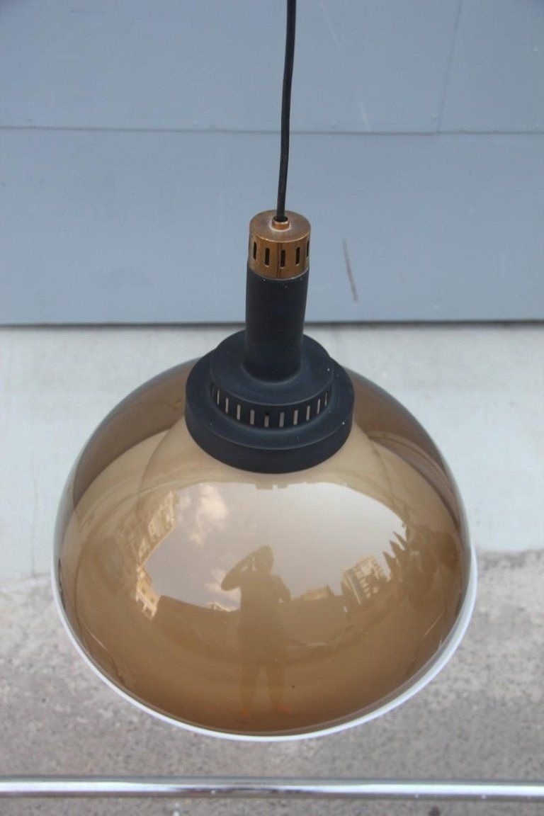 Minimalist And Razionalist Italian Chandelier Plexiglass Design Stilux photo vinterior