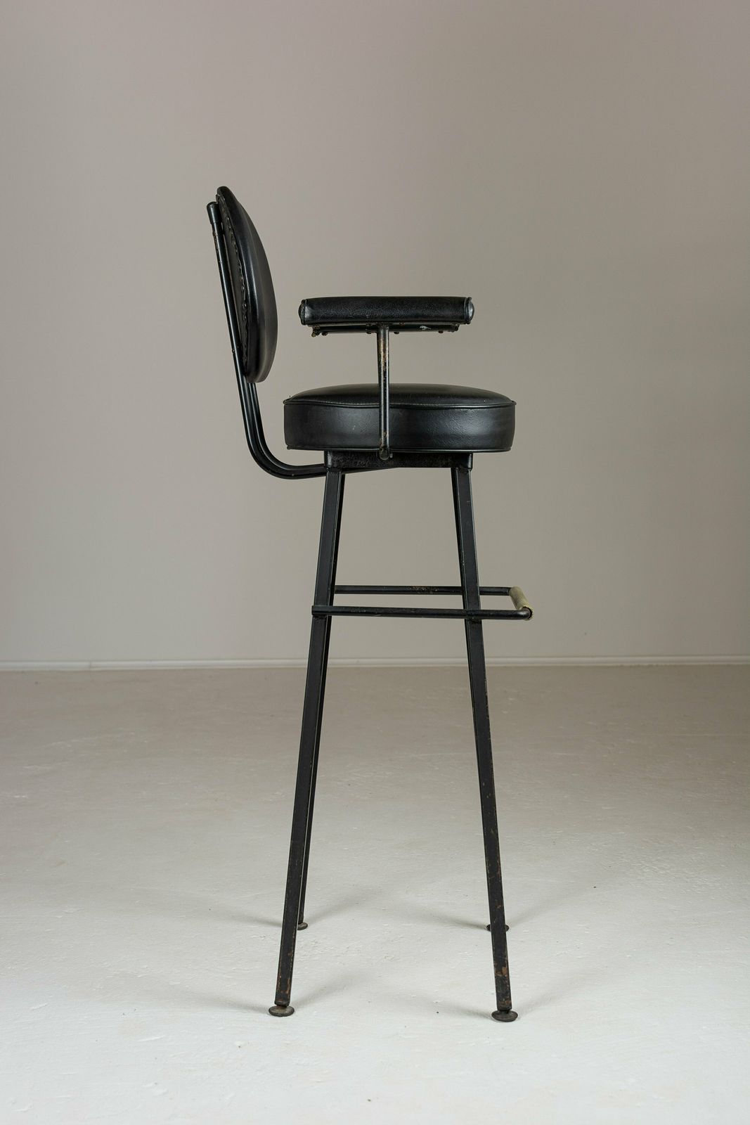 Rare Mid Century Child's High Chair By Kembo, 1960's Dutch. Bar Stool, Mid Century. photo for sale