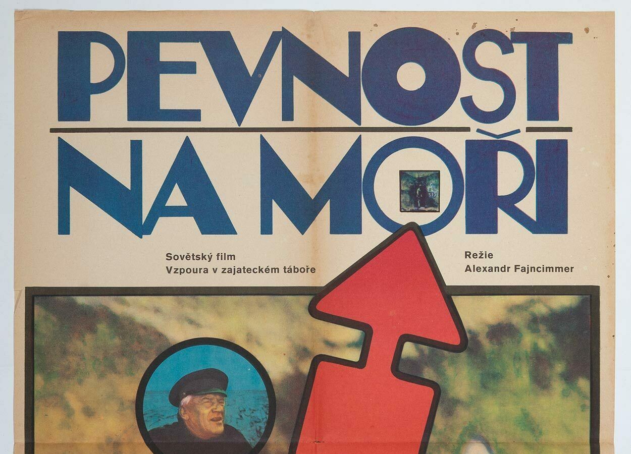 photo furniture Movie Poster, Fortress At Sea, Jarmila Málková, 1970