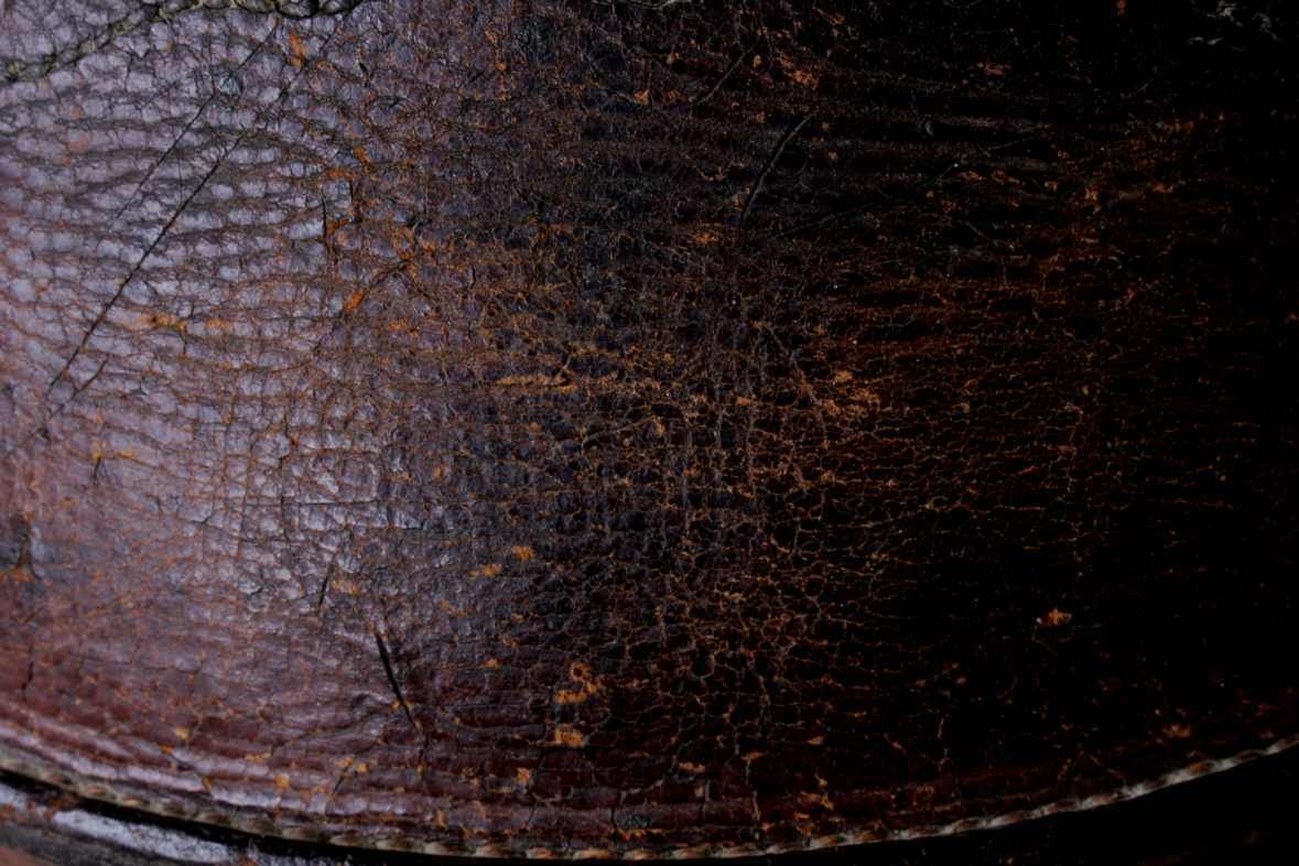 Antique 8 Panel Laced Leather Basketball. Spalding Outseam Ball. C1915. photo 950.0