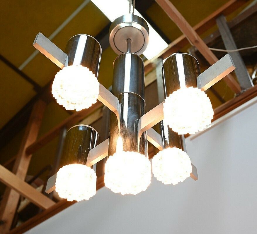 Lighting Modernist Chandelier, Gaetano Sciolari, Italy – 1960 photo