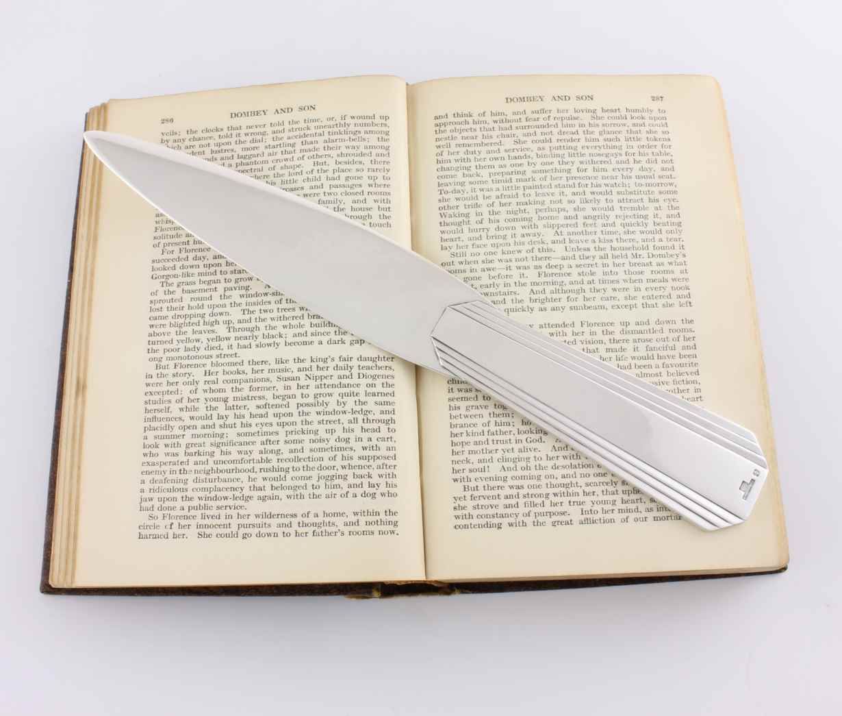 Home Decor Christofle Silver Plated Letter Opener. Art Deco. C1940. photo
