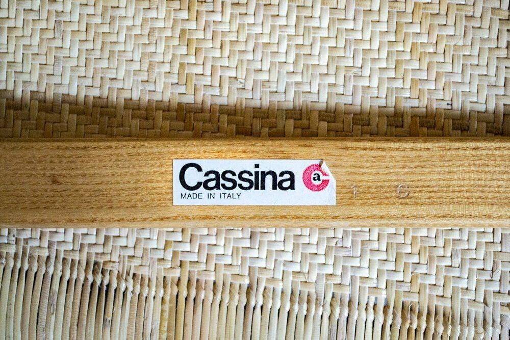 699 Superleggera Eetkamerstoelen Van Gio Ponti Voor Cassina, Italië, Jaren 1970, Set Van 2 photo vinterior