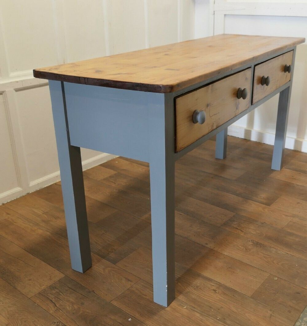 A Victorian Pine Kitchen Dresser photo for sale