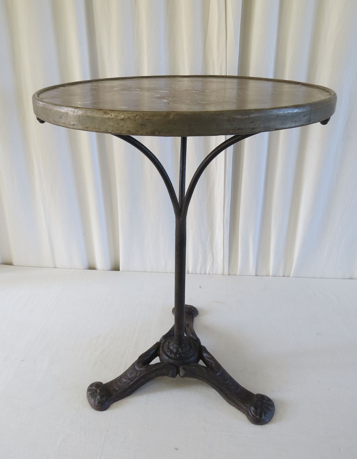 French Bistro / Cafe Table. Late 19th Century. photo 1750.0
