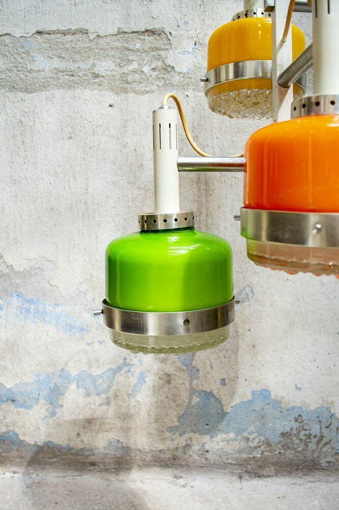 Italian Ceiling Light From Stilnovo, 1960s photo for sale