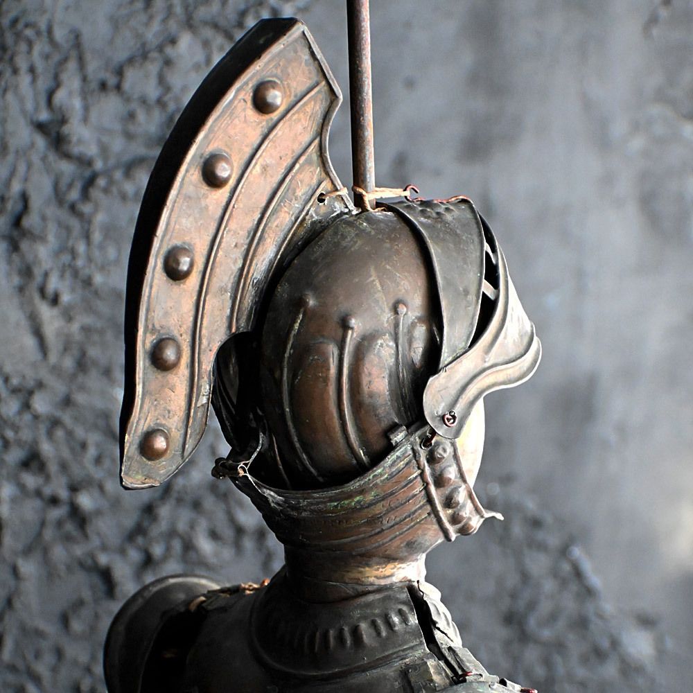 A Mid To Late 19th Century Hand Carved Sicilian Marionette Knight photo vinterior