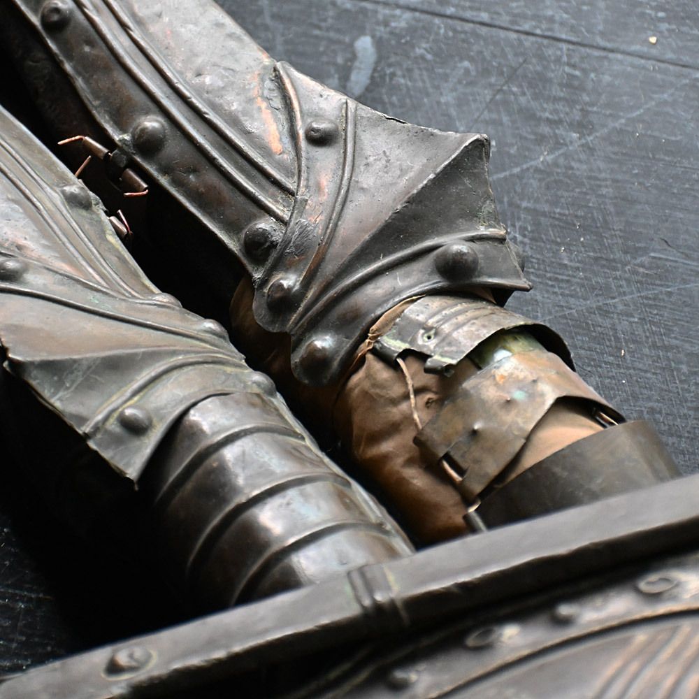 photo for sale A Mid To Late 19th Century Hand Carved Sicilian Marionette Knight