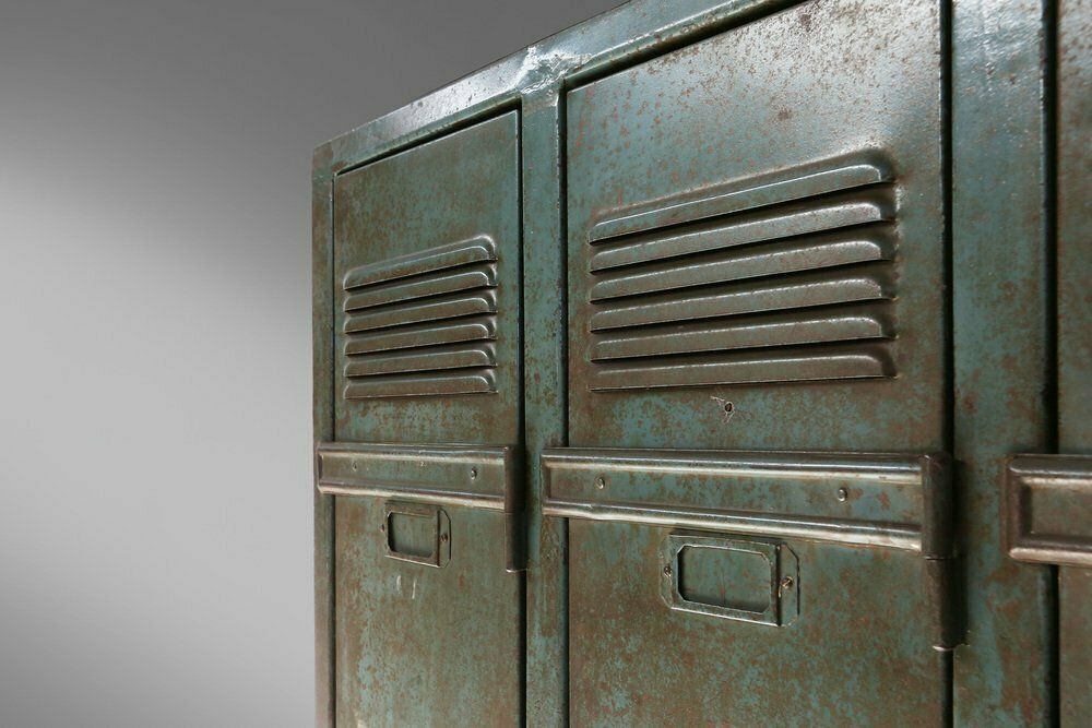 photo for sale Antique Industrial Storage Locker, 1910