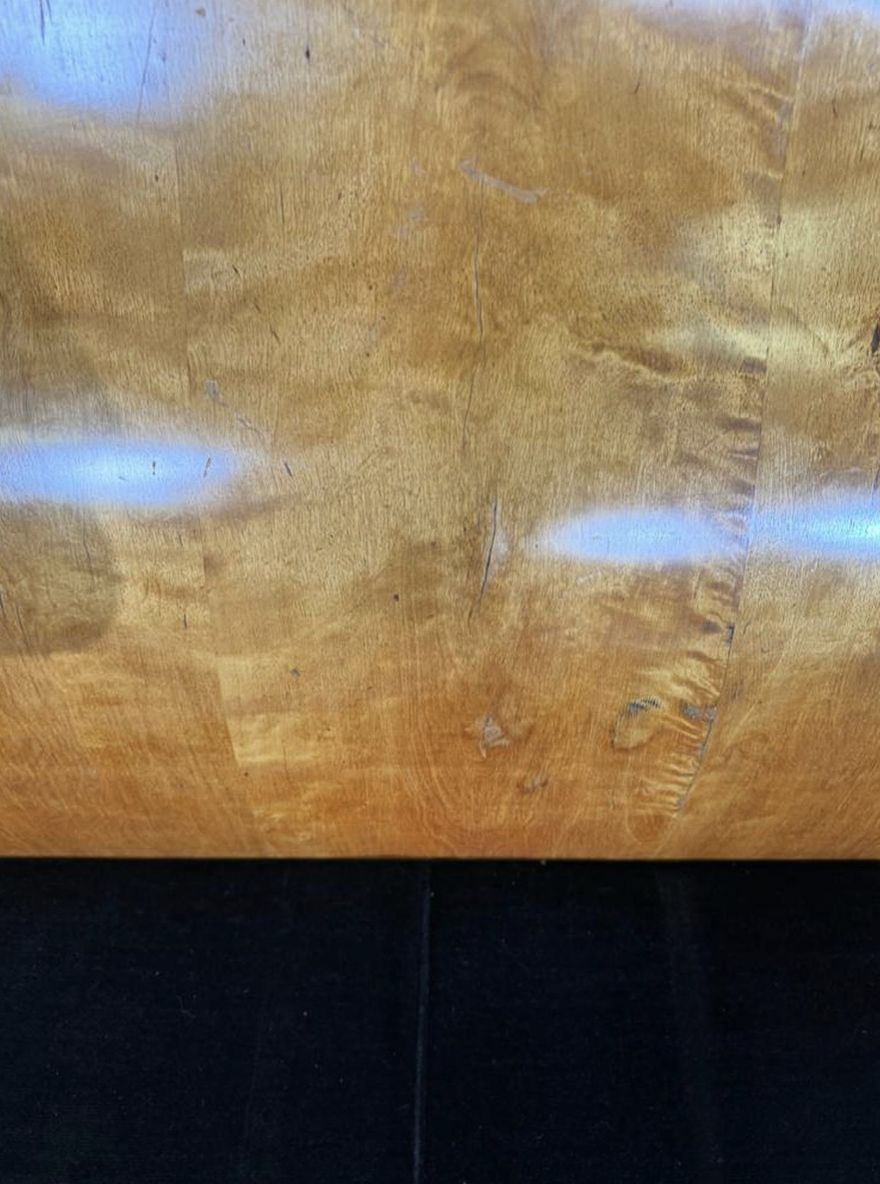 Bench In Birch Veneer, Russia, Early 19th Century photo 8600.0